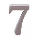 Номер дверной "7" ХРОМ