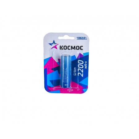 Аккумулятор 18650, Li-ion, 2200 mAh, KOC18650Li-ion22UBL1, 89-8-703