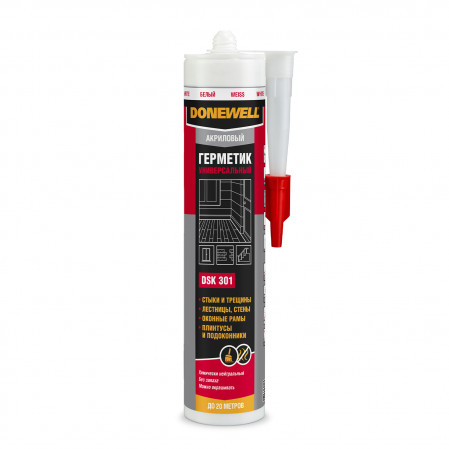 Герметик акриловый Donewell белый 260мл DSK-301