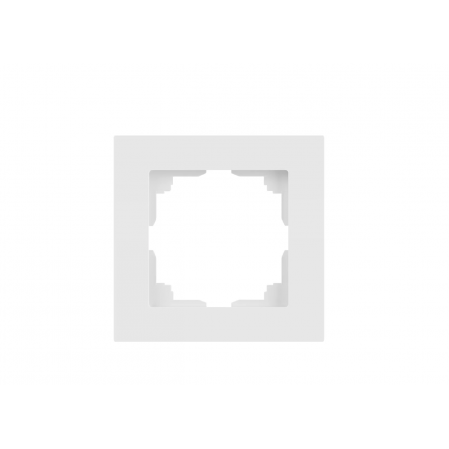 Intro Accent рамка СУ 1 мест. белый Б0063724