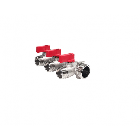 Коллектор STI ГШ 3/4" (НР 1/2"х3 вых.)