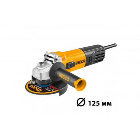 Шлифмашина УШМ INGCO d125мм 1300Вт 9000 об/мин AG130018 Шлифмашина УШМ INGCO d125мм 1300Вт 9000 об/мин AG130018