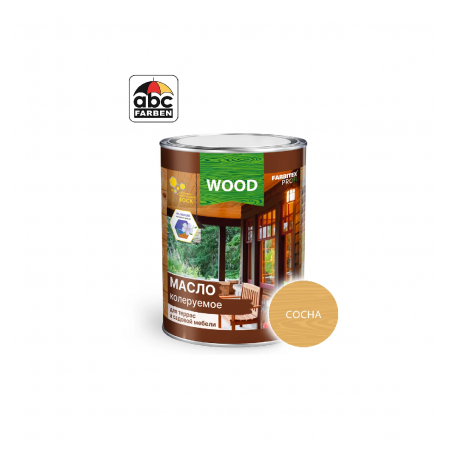 Масло колер для тер и мебели сосна 0,75л FARBITEX ПРОФИ WOOD