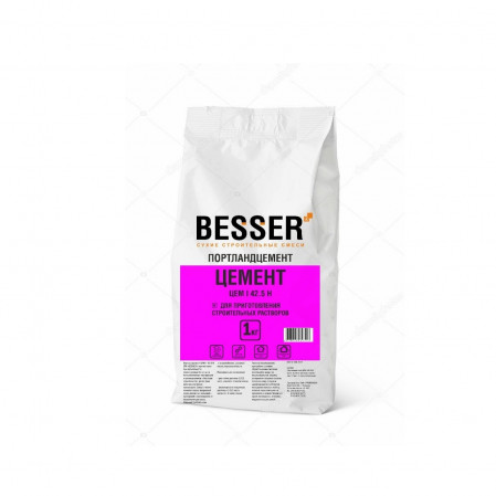 Цемент BESSER М500 Д20 3кг, 118181