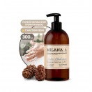 Жидкое парфюмированное мыло Milana "Amber&Black Vetiver" 300мл