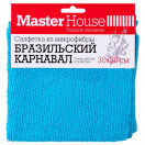 Салфетка из микрофибры, 30*30см, Бразильский карнавал, М-01, 60154, Master House