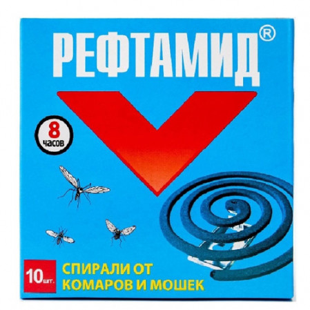 Рефтамид Спираль 10шт, арт. LRMP.R1/7401