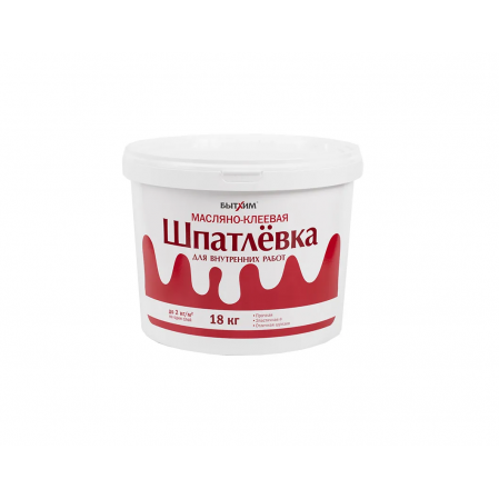 Шпатлевка масляно-клеевая, Быт Хим 1,8кг, 35948
