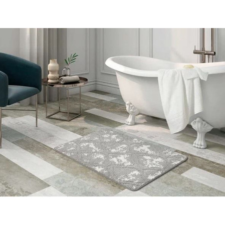 Коврик SHAHINTEX VINTAGE 60*100 серый 50, 61906