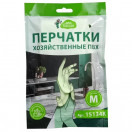 Перчатки хозяйственные ПВХ, М, Дед Банзай, 15134К