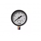 Манометр радиального (низ корпуса) подключения 1/4", металл, до 10 бар, арт.Y-50-10