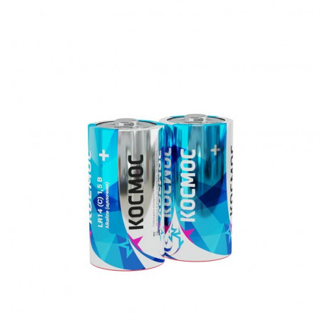 Батарейка алкалиновая, пленка, LR14 пленка, KOCLR14MAX2S, 2шт., (ЦЕНА ЗА УП.)