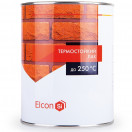 Лак термостойкий для печей и каминов 0,7кг Elcon