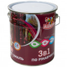 Грунт-эмаль по ржавчине белый 4,0кг OLECOLOR