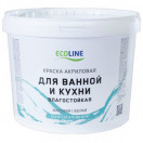 Краска ECOLINE для ванной и кухни 3 кг, 22197