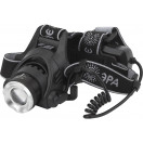 Фонарь налобный GA-805 5W LED 2,5Ач, USB алюминий, ЭРА 8512