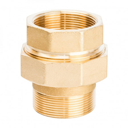 Американка прямая 1 гш латунь HJS1F*1M TIM HJS044