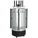 Электрошашлычница, 1000Вт, 5 шампуров, Maxtronic, MAX-8601Al