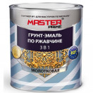 Грунт-эмаль по ржав 3 в 1 молотковая шоколадная 2,0л ФАРБИТЕКС ПРОФИ МАСТЕР