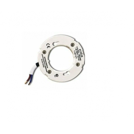Ecola GX53 патрон с проводом 2*10см с проходными контактами GX53BPECB