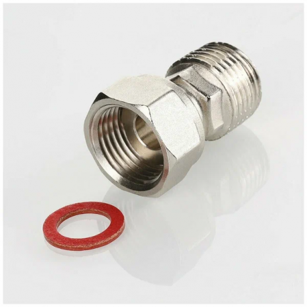 VALTEC 613 полусгон с накидной гайкой нр 3/4"х3/4"