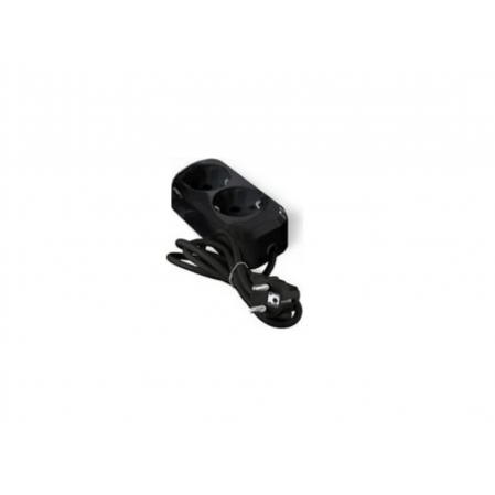 Удлинитель UNIVersal E-302 ПВС 3*1 2гн. с/з 3м черный