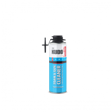 Очиститель монтажной пены Kudo Foam&Gun Cleaner 650мл