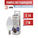ЭРА стандарт свеча B35 E14 7W(560lm) 6000К 6K 120*35 B35-7W-860-E14 0300
