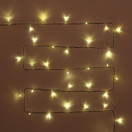 Гирлянда светодиодная 10м 100 led пластик медь теплый белый, Fex, арт.NP-3301
