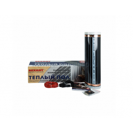 Теплый пол (пленочный инфракр.) шир.0,5м (1100Вт*5м2) REXANT RXM220-0,5-5 51-0508