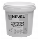 Шпатлевка NEVEL акриловая безусадочная 1,8кг, 37636