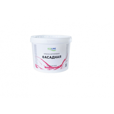 Краска ECOLINE фасадная 7кг, 31382