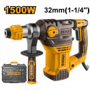 Перфоратор INGCO 1500Вт.0-850 об/мин 5.5 Дж SDS+ INDUSTRIAL RH150028