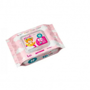 Салфетки влажные 120шт Baby Pink (кирпичик с клапаном), 122563
