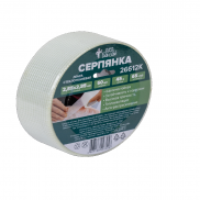 Лента стеклотканевая (серпянка) 50мм*45м самоклеющаяся Дед Банзай 26612К