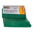 Тряпка для пола 70*80см, микрофибра, зеленая, M-02F-XL, Рыжий кот 310237
