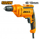 Дрель безударная INGCO ED500282 500Вт. 0-3300об/мин. патрон до 10мм INDUSTRIAL